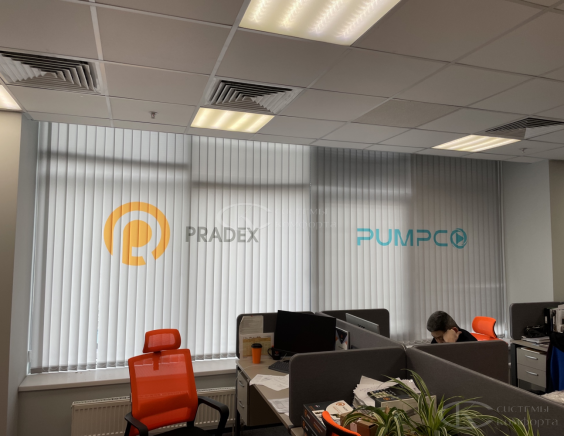 Вертикальные тканевые жалюзи